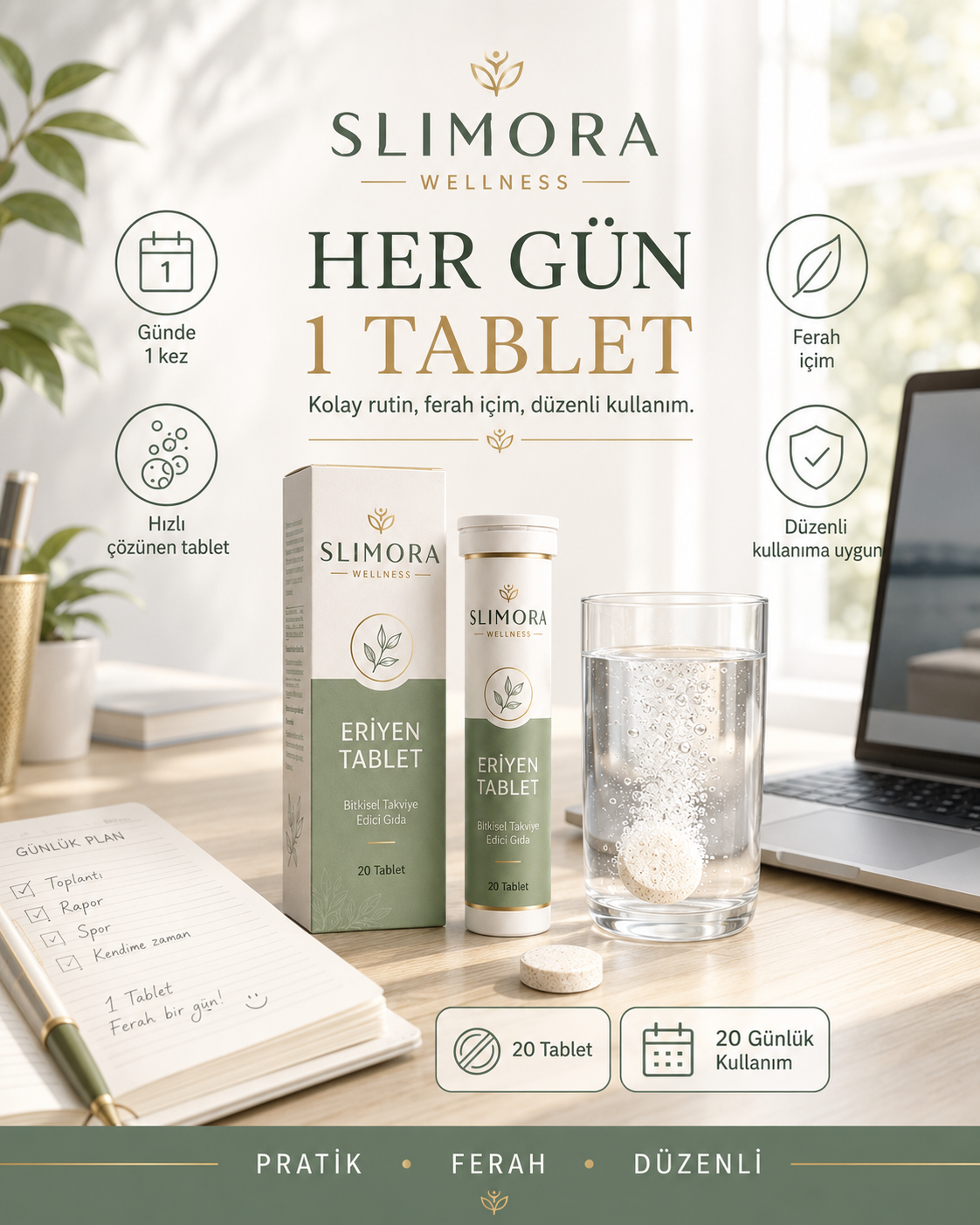 SLIMORA Wellness Suda Eriyen Tablet